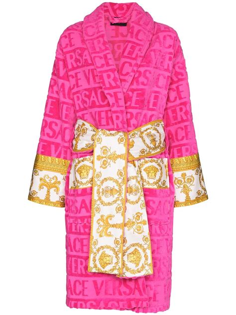 versace robes sale|farfetch versace robes.